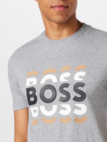 BOSS Black Shirt 'Tiburt' in Grijs