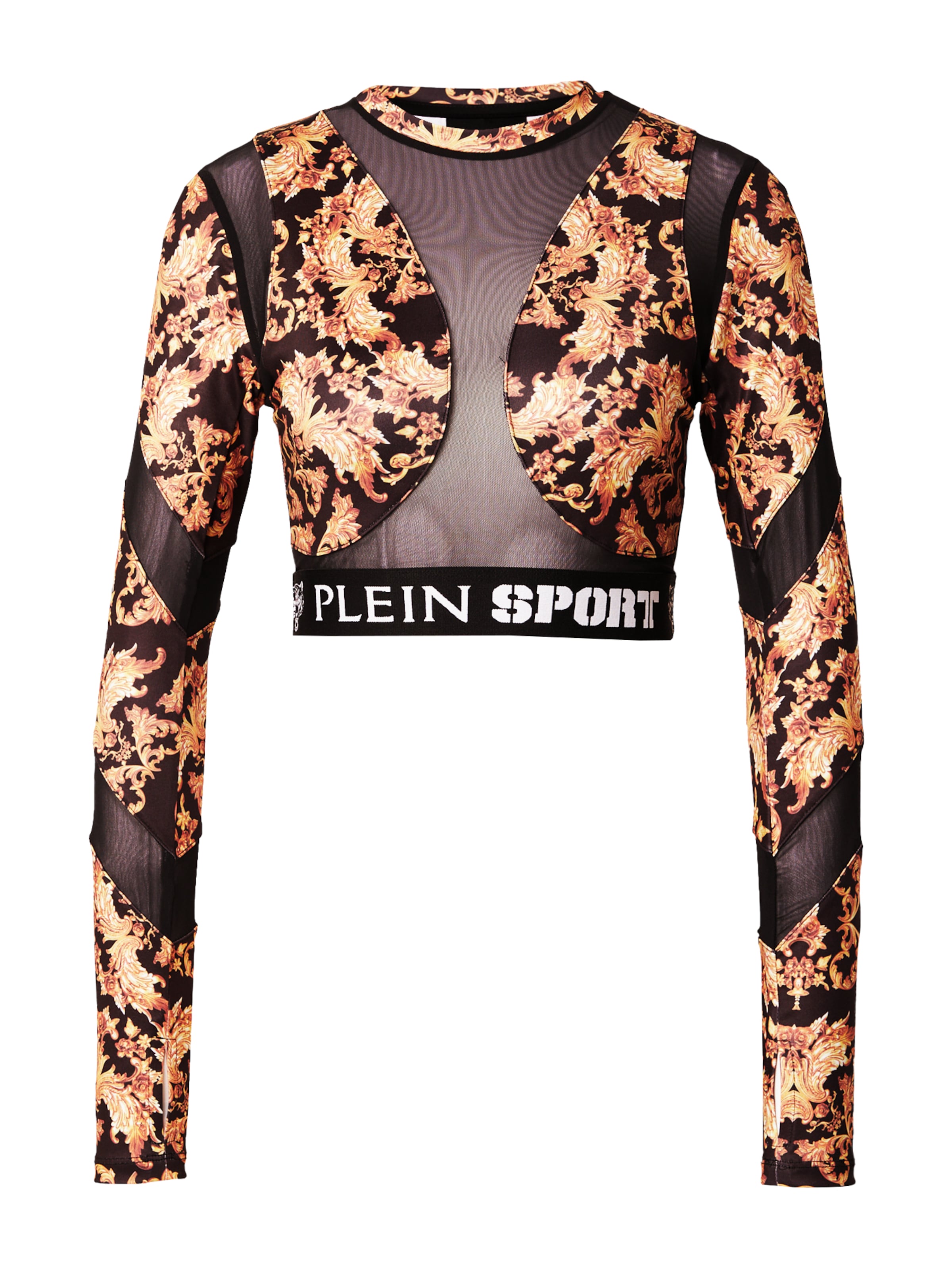 Maglietta di Plein Sport in nero: frontale