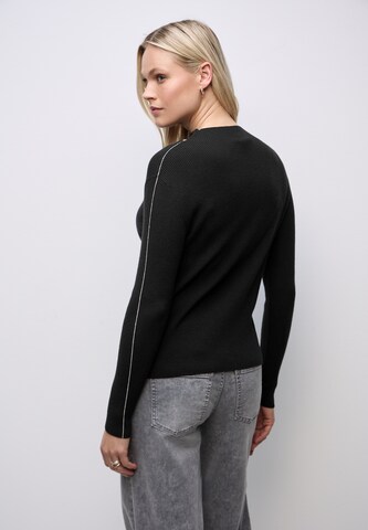 STREET ONE Pullover in Schwarz