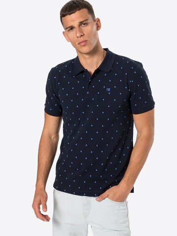 SCOTCH & SODA Tričko – modrá: přední strana