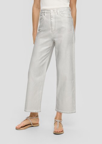 s.Oliver BLACK LABEL Wide leg Jeans in Grey