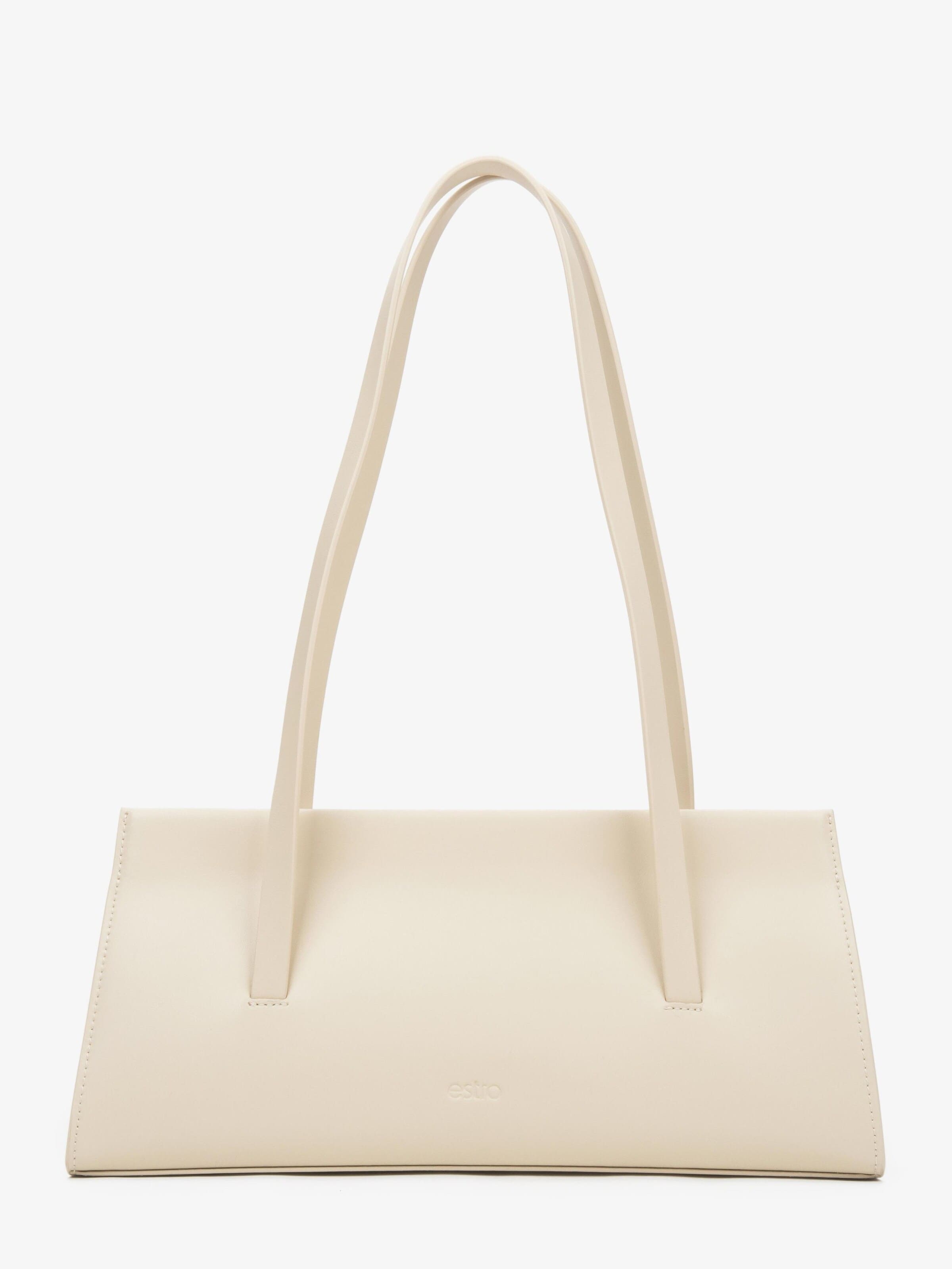 Estro Schultertasche '3393'‌‌‌‌‌‌‌ in Beige