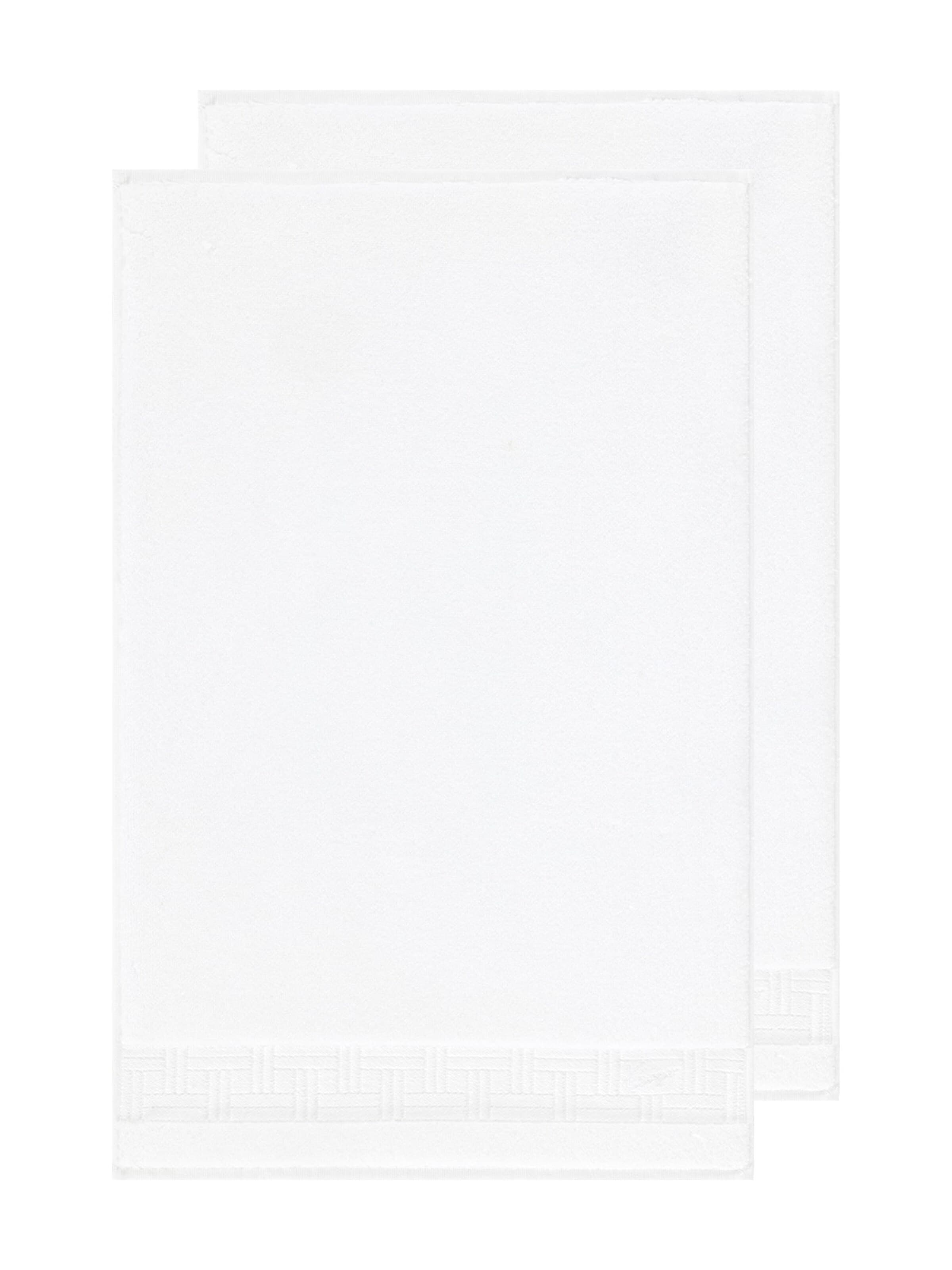 KENZO Towel 'KWEAVE' in White: front