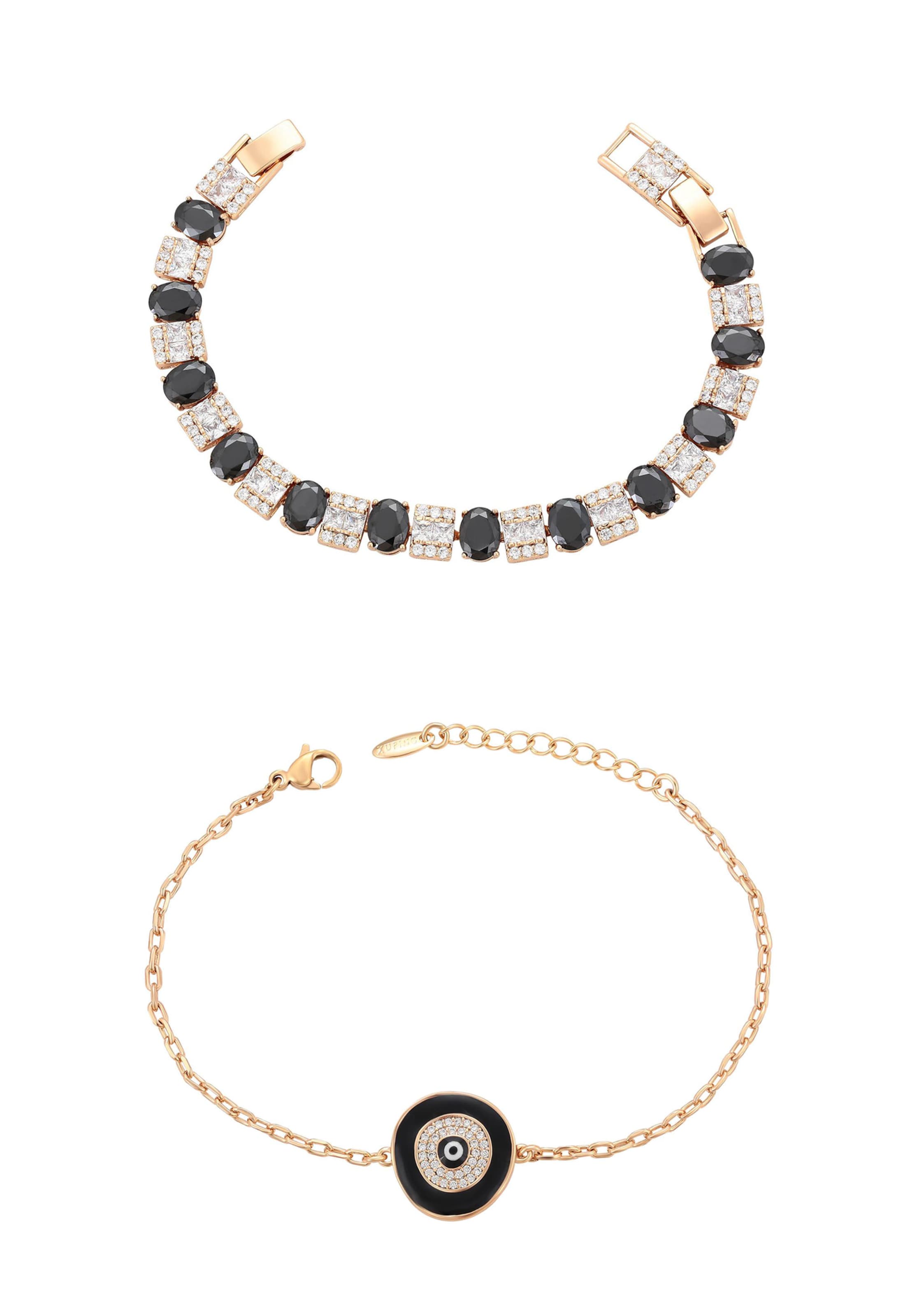 faina Bracelet in Gold: front