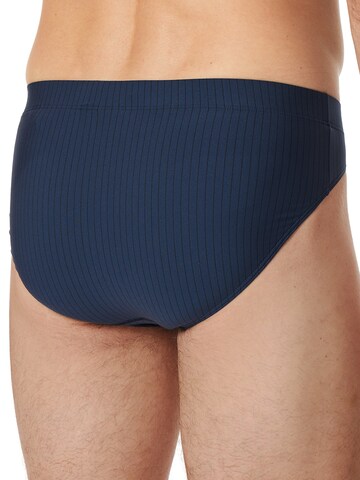 SCHIESSER Slip ' Supermini - Pure Micro ' in Blau