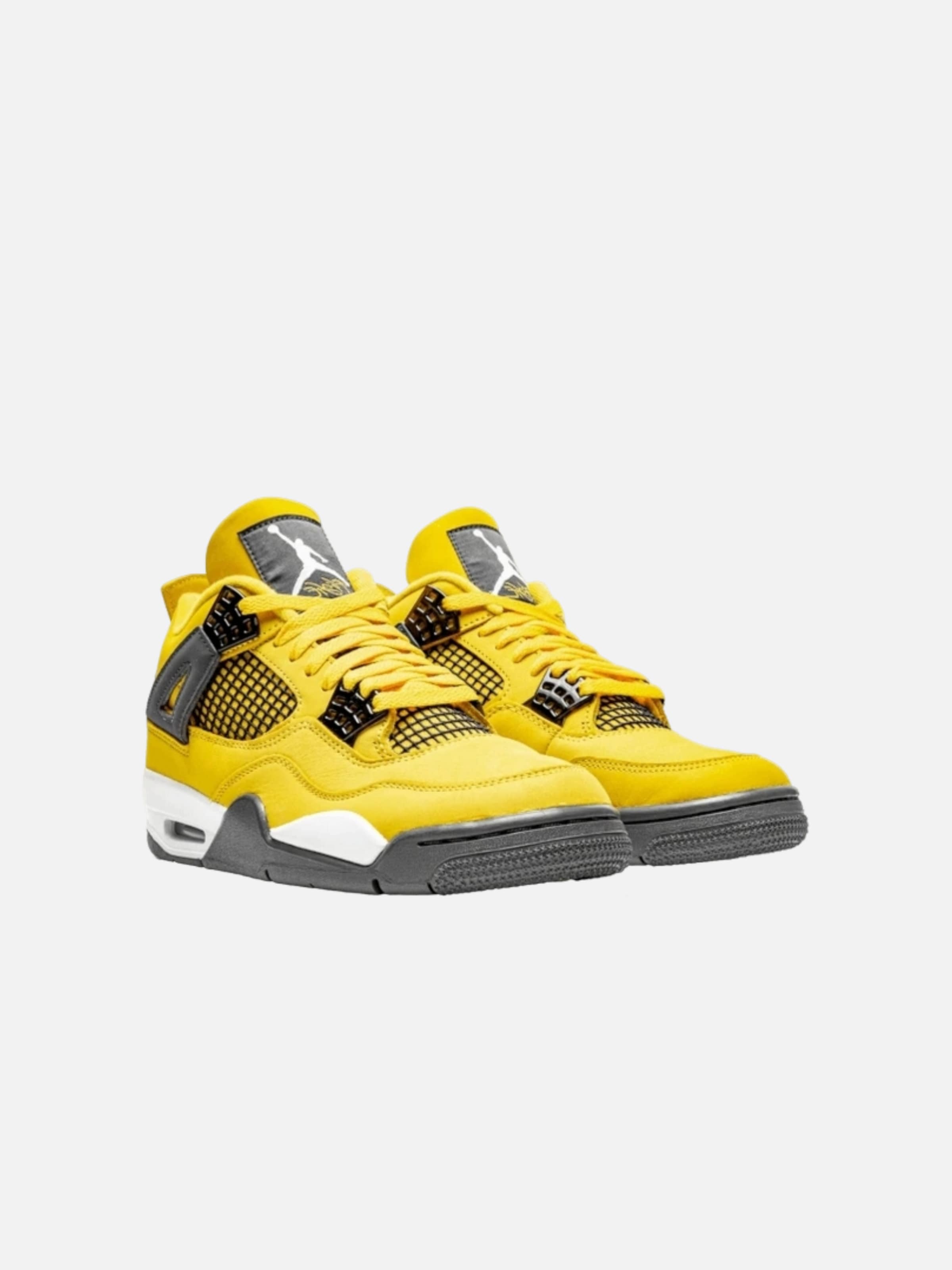 Baskets hautes 'Air Jordan 4 Retro Tour Yellow (Lightning)' Jordan en jaune
