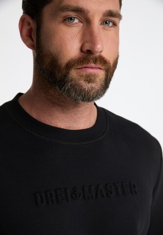 DreiMaster Maritim - Sweatshirt 'Kilata' em preto