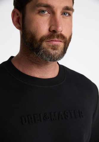 DreiMaster Maritim Sweatshirt 'Kilata' i svart