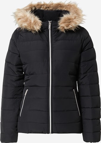 Veste mi-saison HOLLISTER en noir : devant