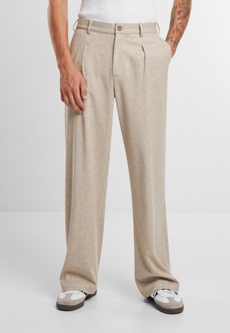 Regular Pantalon à pince 'SoHo' Prohibited en beige : devant