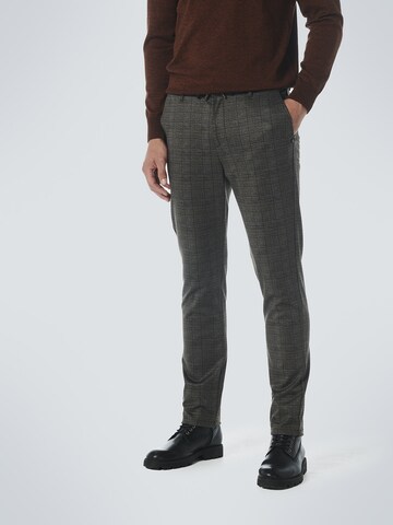 No Excess Regular Pants in Brown: front