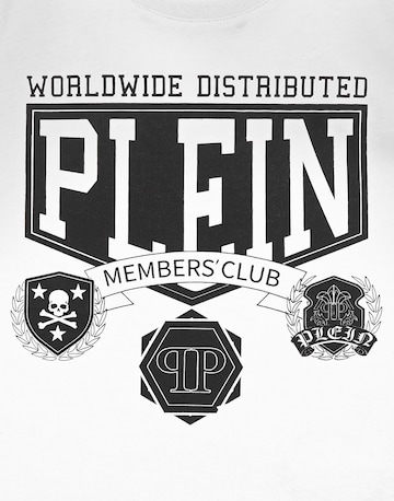 T-Shirt 'College' Philipp Plein en blanc