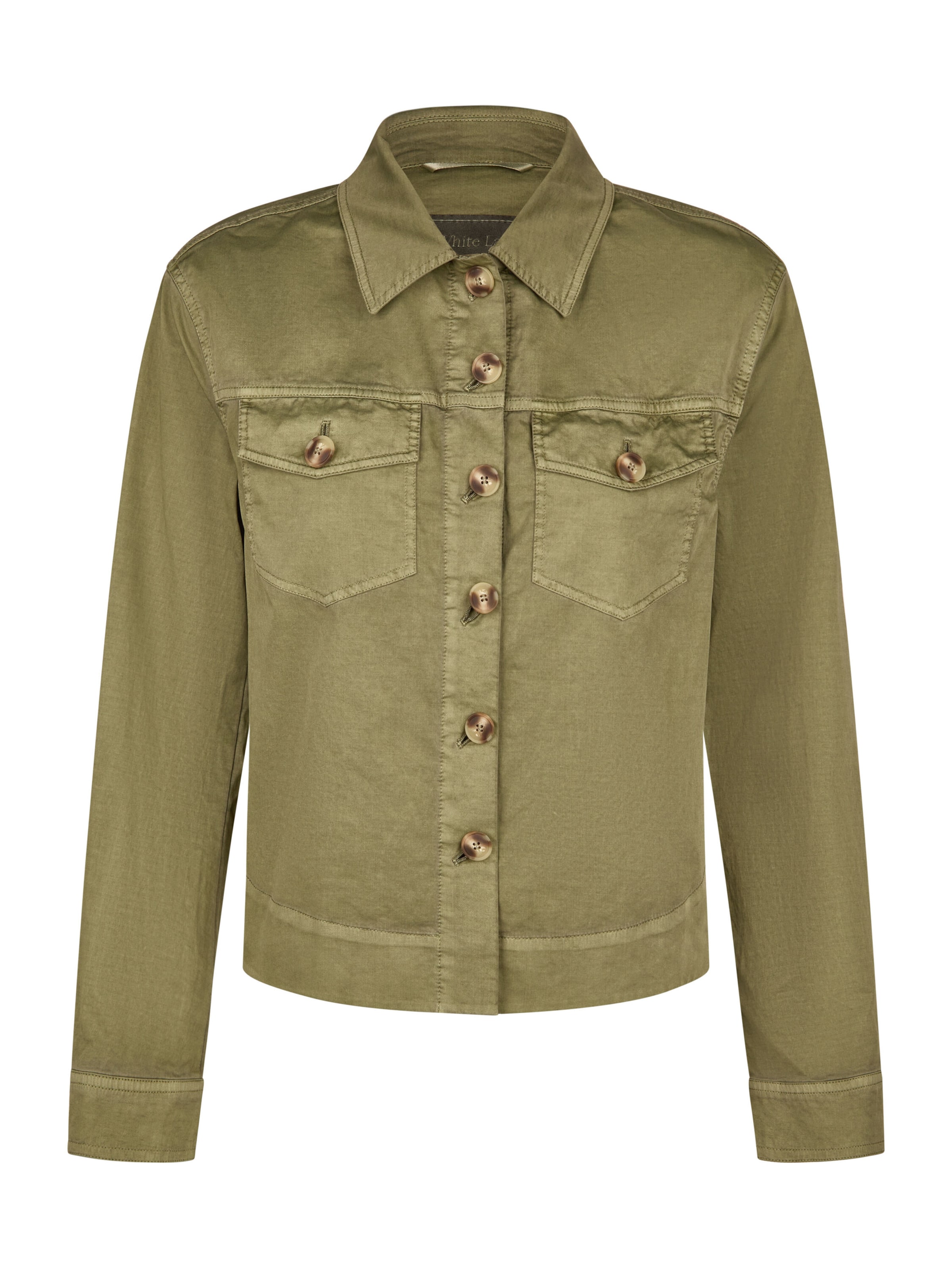 White Label Between-Season Jacket in Green: front