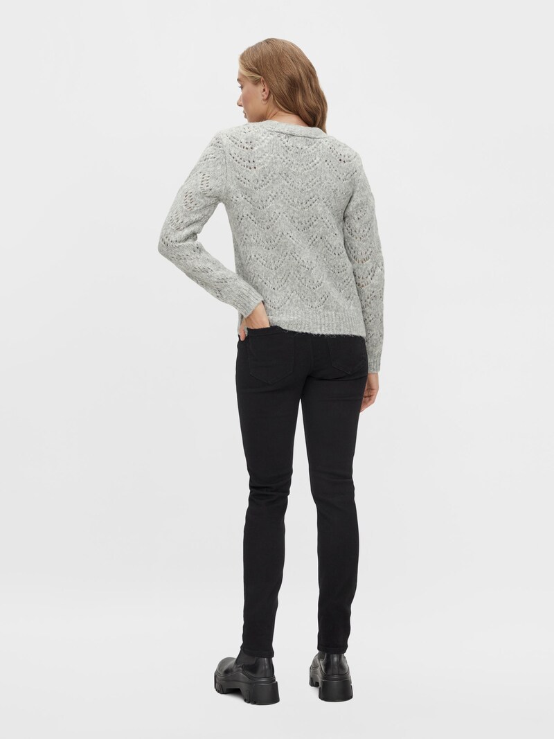 Sweaters & Knitwear PIECES Knit cardigan Mottled Grey