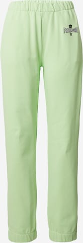 Chiara Ferragni Zwężany krój Spodnie w kolorze zielony: przód