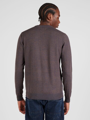 BLEND - Pullover 'Bruton' em castanho