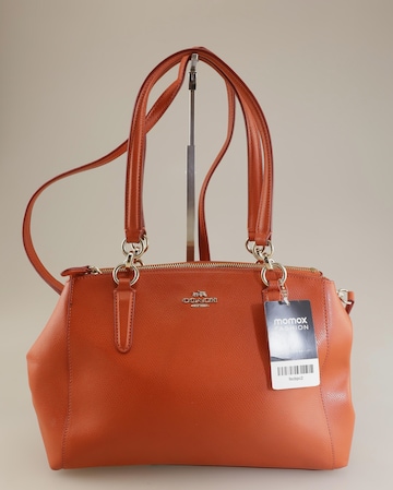 COACH Handtasche gross Leder One Size in Orange: Vorderseite