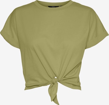 VERO MODA Shirt 'PANNA' in Green: front