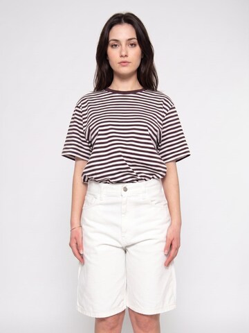 Carhartt WIP Luźne Spodnie 'W' Brandon Short White' w kolorze biały