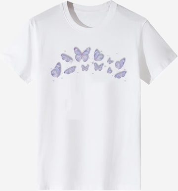 T-shirt LapaPlus en blanc : devant