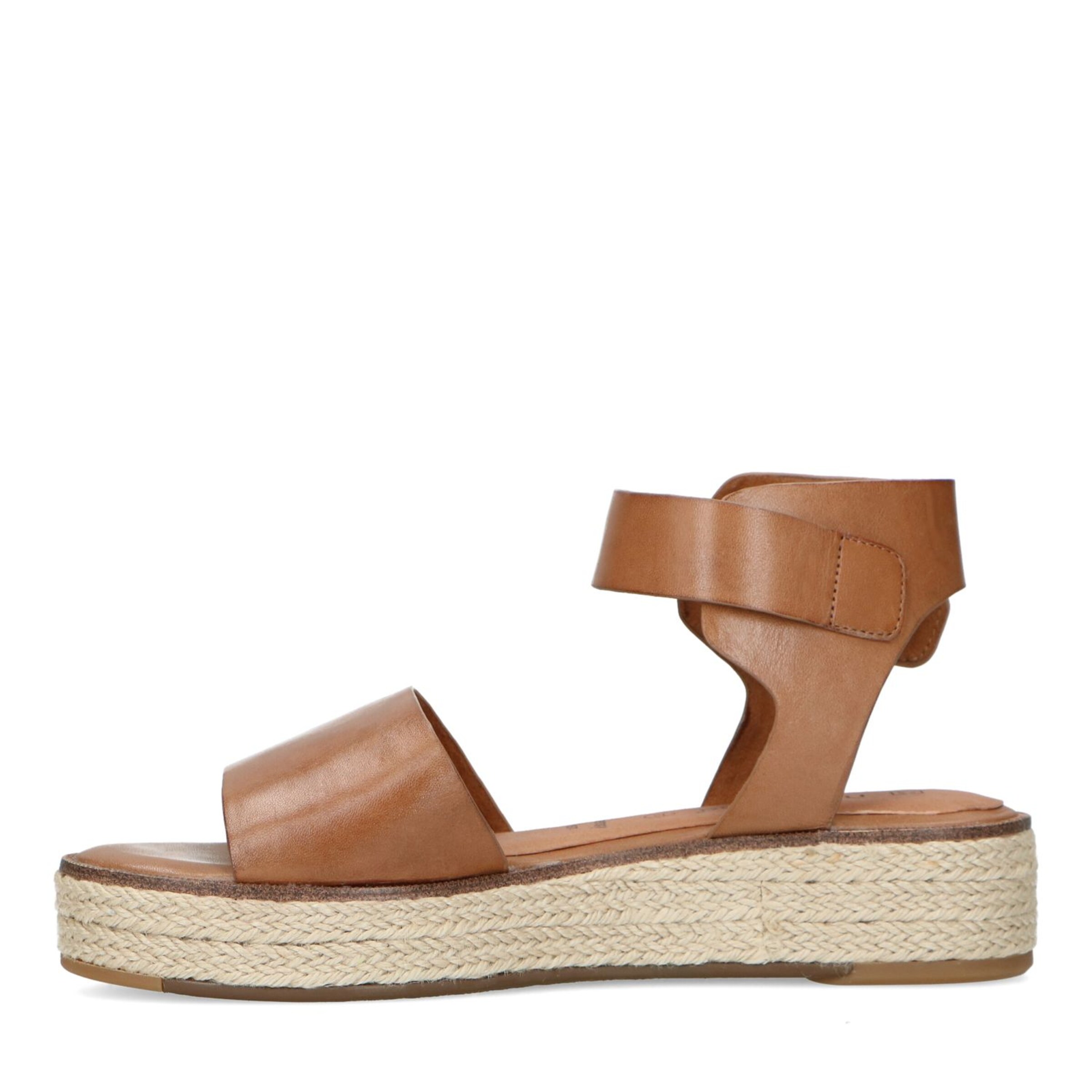 no stress Strap Sandals in Brown