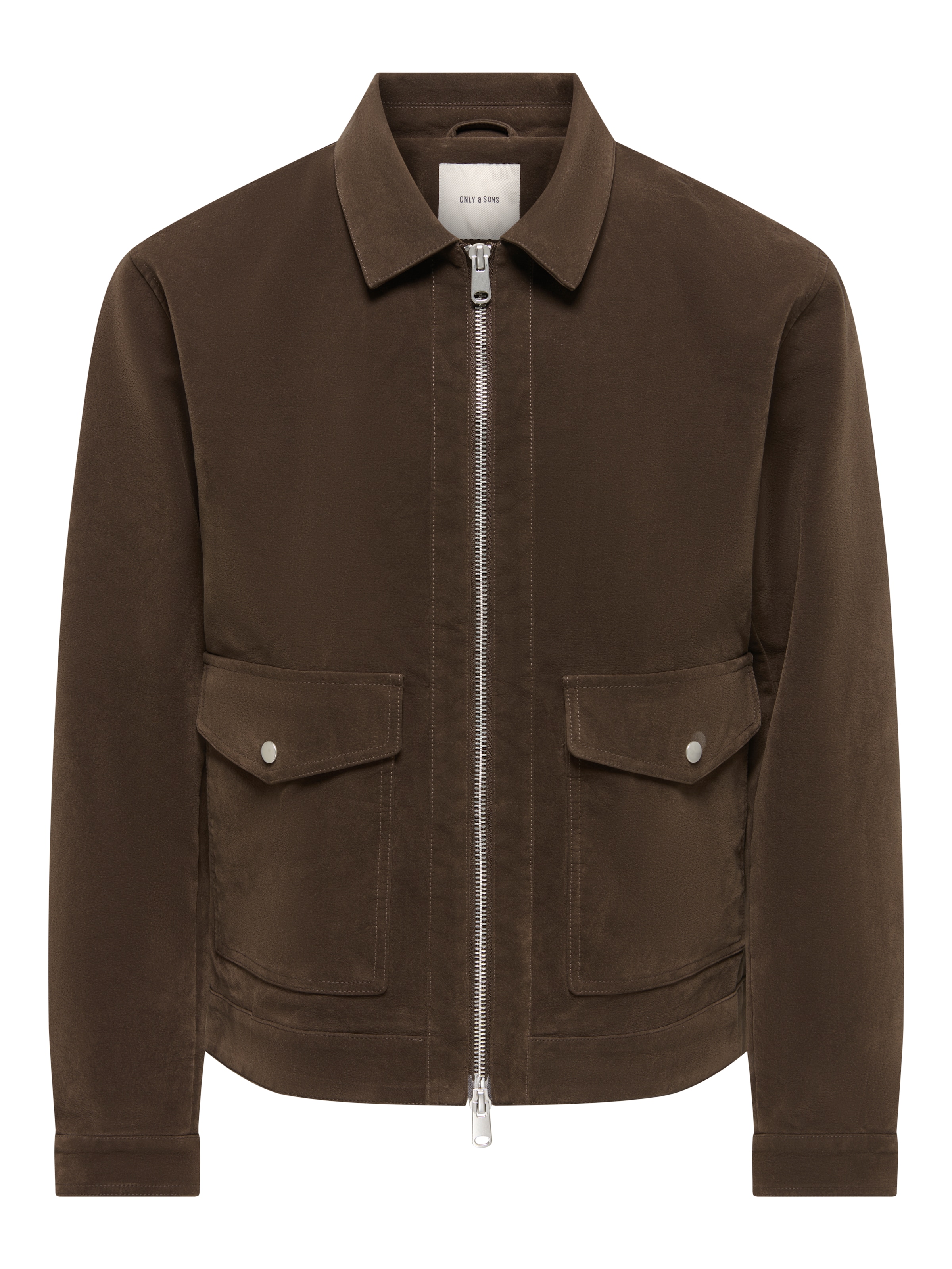 Only & Sons Tussenjas 'ONSSINCLAIR' in Bruin: voorkant