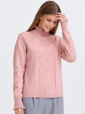 Oxmo Sweater ' OXBMMNERA' in Pink: front