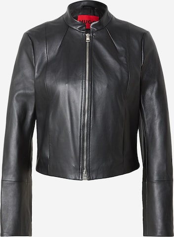 juoda HUGO Demisezoninė striukė 'Lasari': priekis