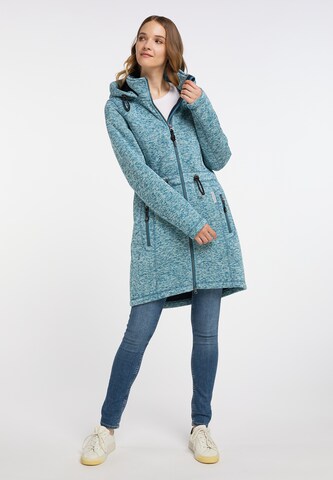 Schmuddelwedda Fleece jas in Blauw