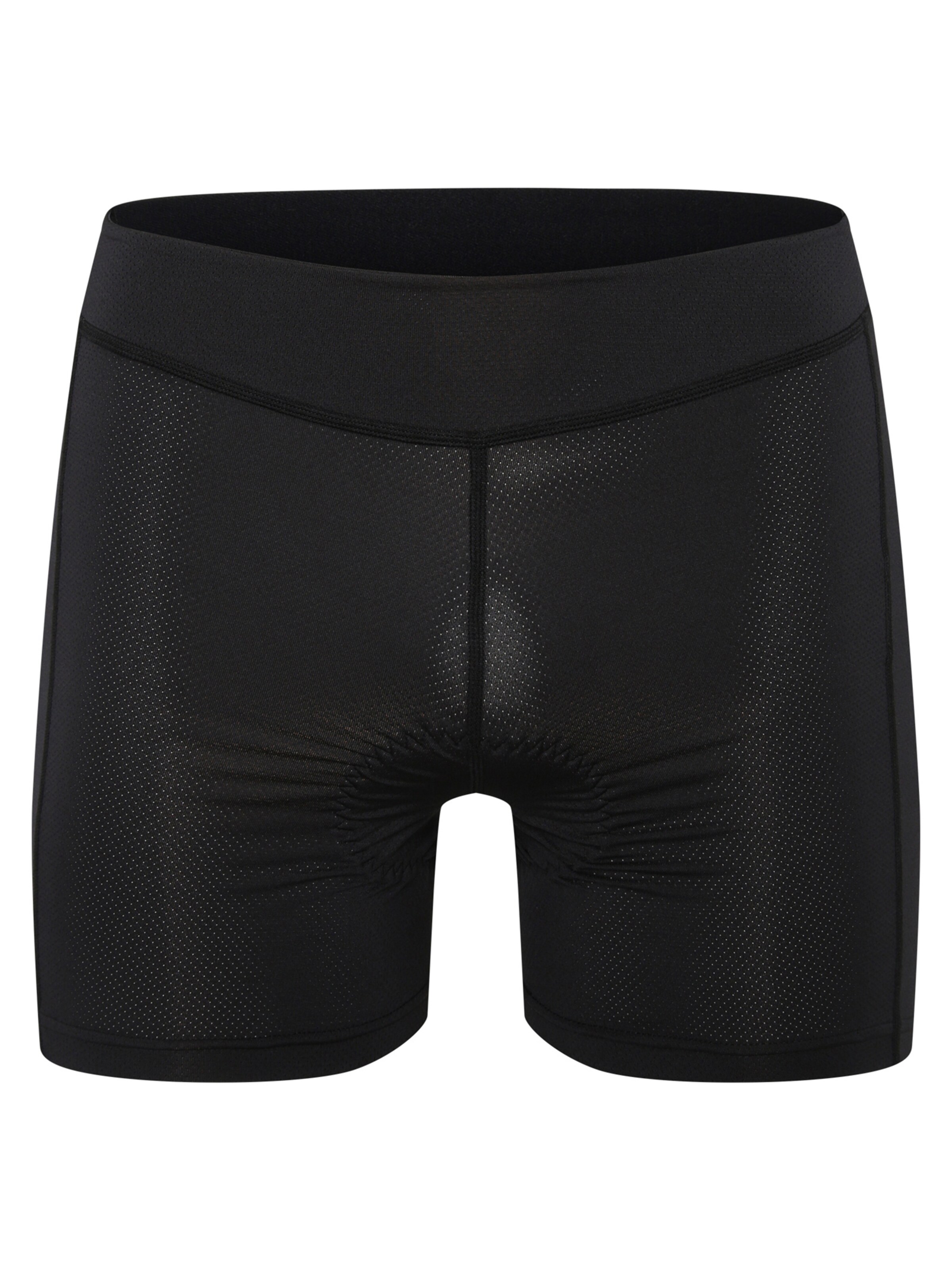 ZIENER Regular Workout Pants 'Nargan-Z X-Memory Innenhose' in Black: front