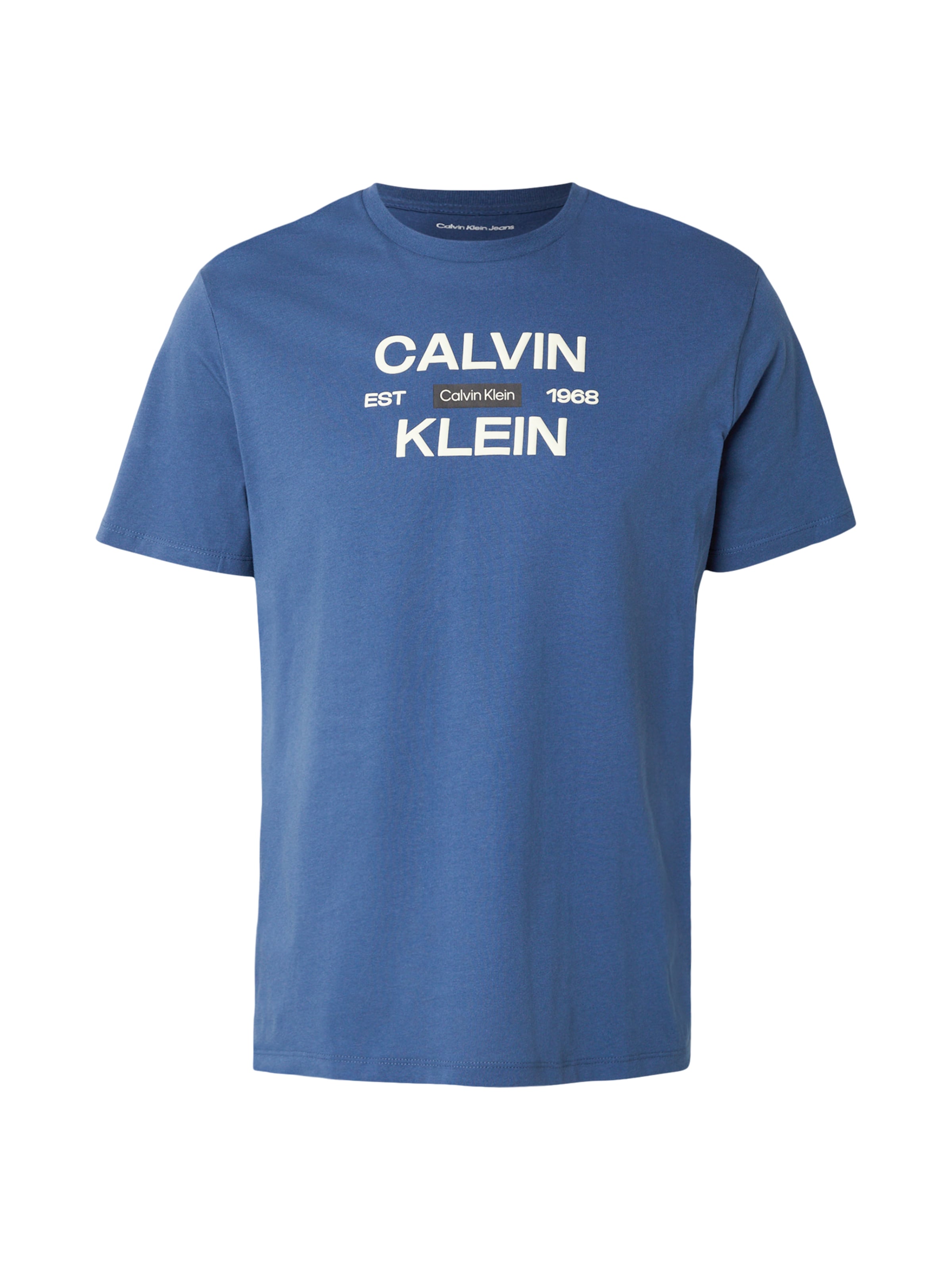 Calvin Klein Jeans Shirt in Blauw: voorkant