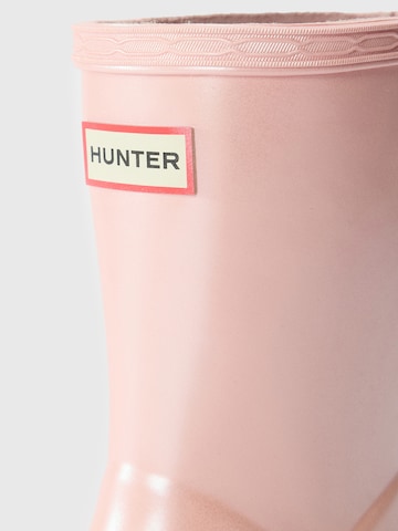 HUNTER Gummistövel i rosa