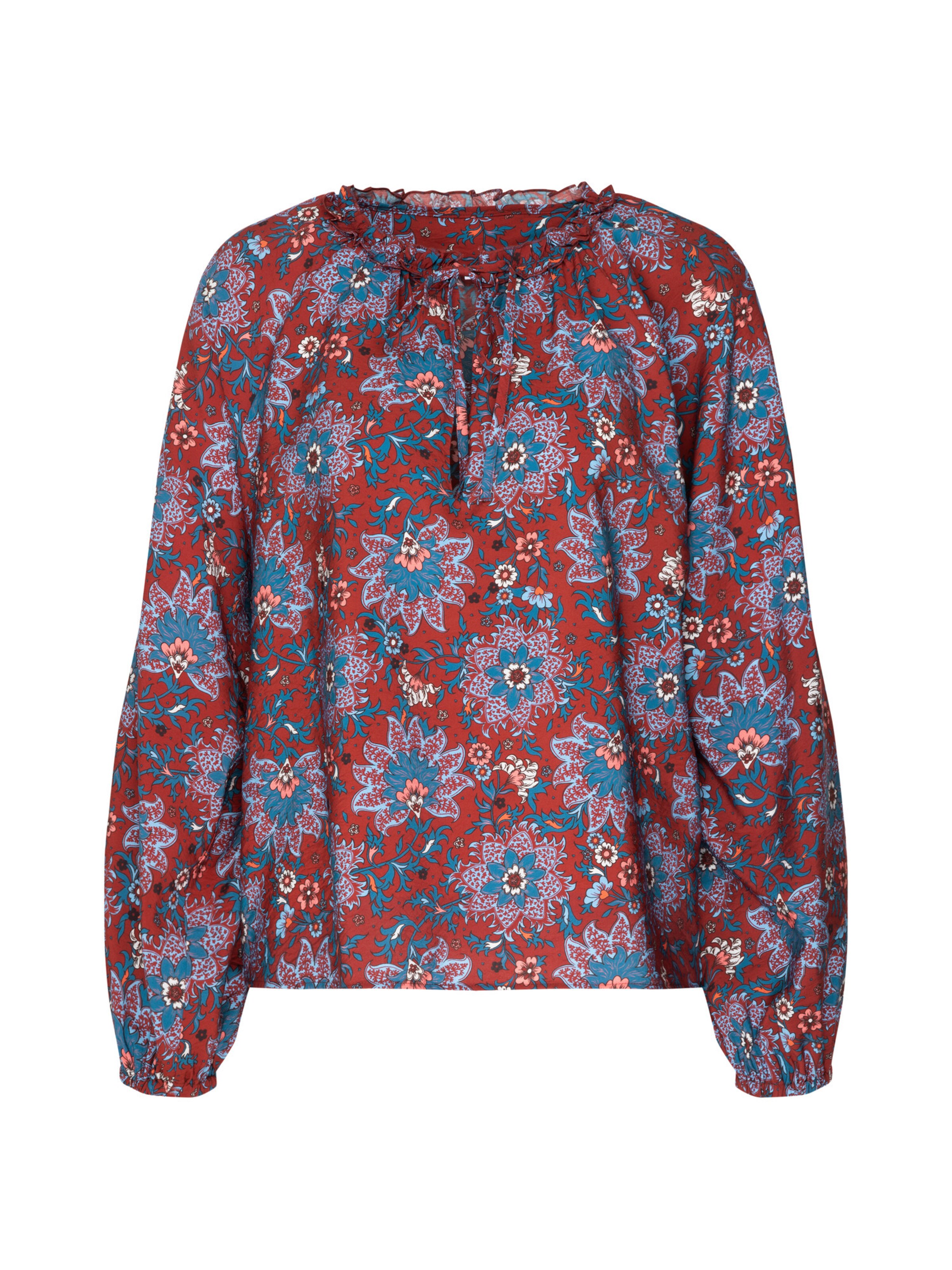 SEIDENSTICKER Blouse 'Schwarze Rose' in Red: front