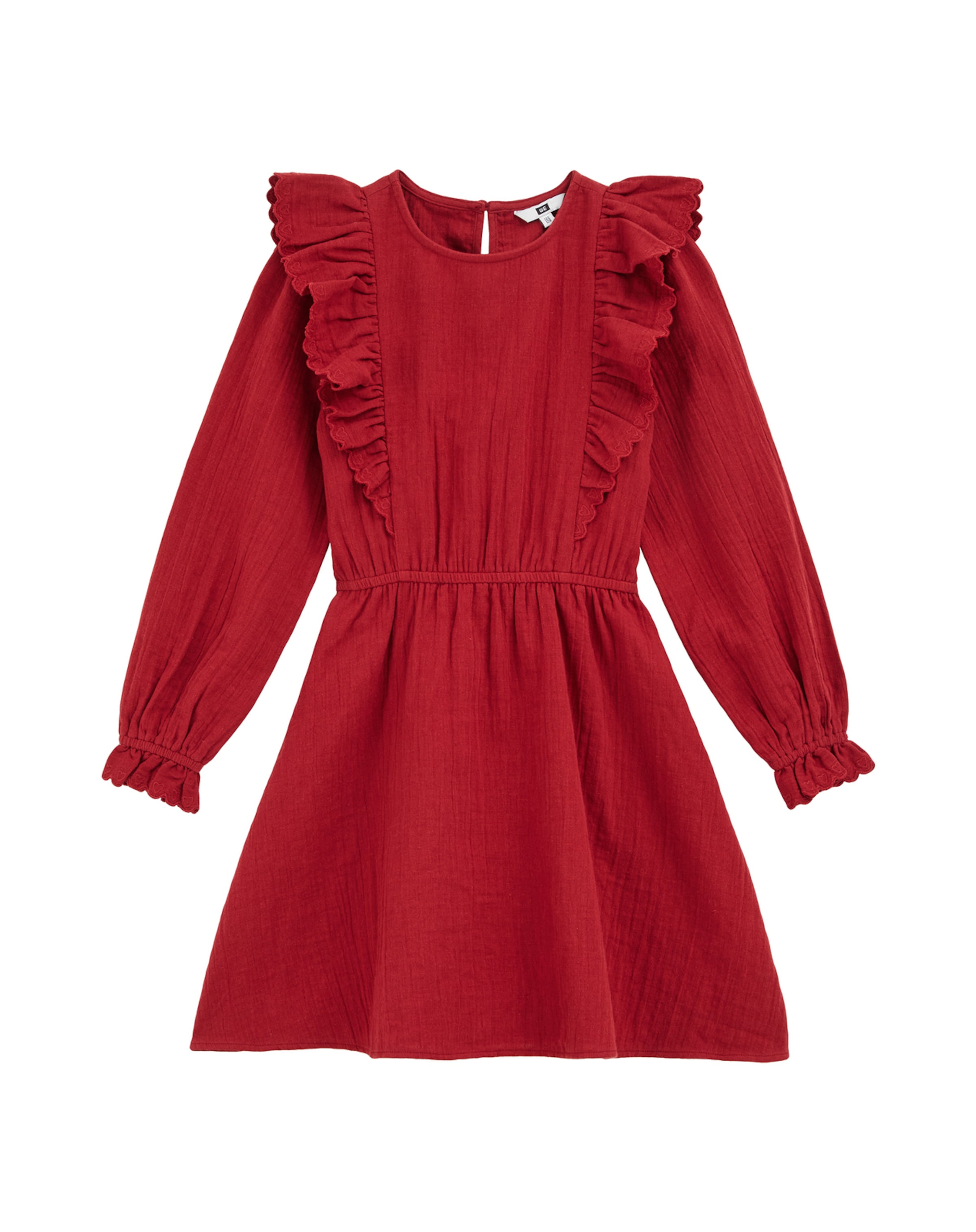 WE Fashion Šaty – červená: přední strana