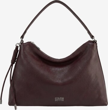 Borsa a spalla di Coveri in rosso: frontale