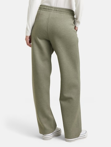 TOM TAILOR Loose fit Pants in Green