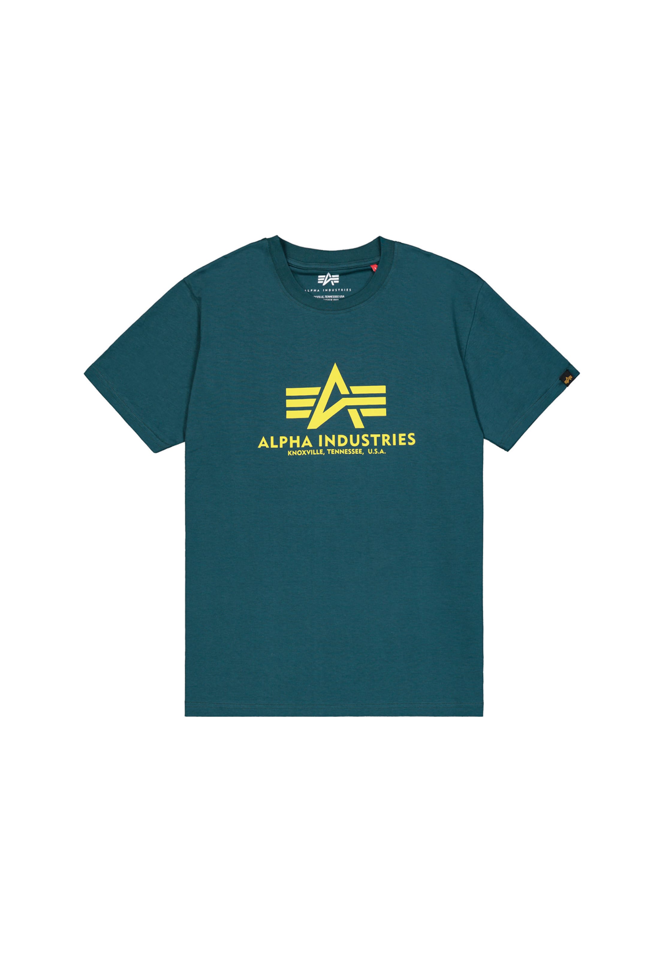 ALPHA INDUSTRIES - Camiseta en verde: frente