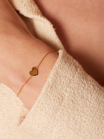 Lucardi Armband in Gold: Vorderseite