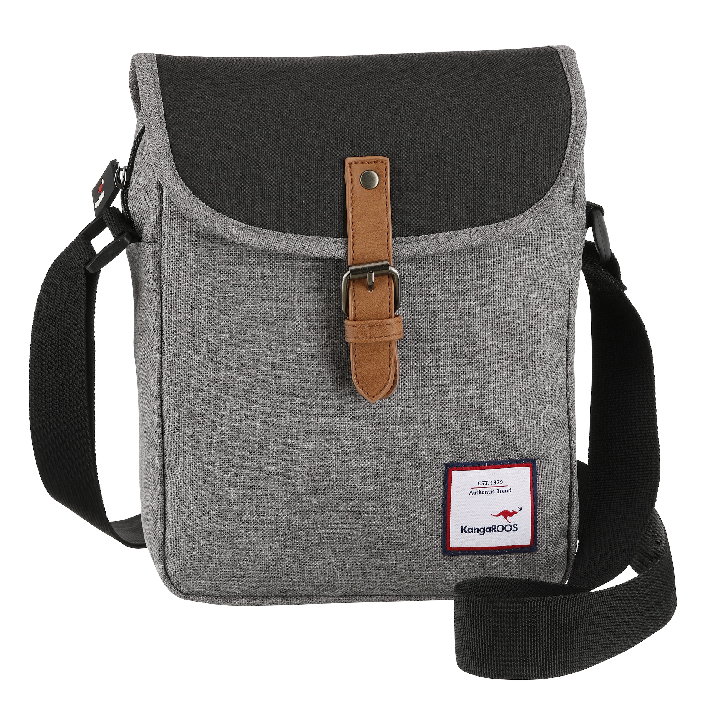 KangaROOS Umhängetasche in Grau: Vorderseite
