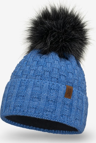 Vivisence Mütze '7015' in Blau: Vorderseite