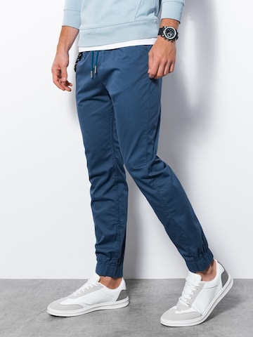 Regular Pantalon 'P908' Ombre en bleu