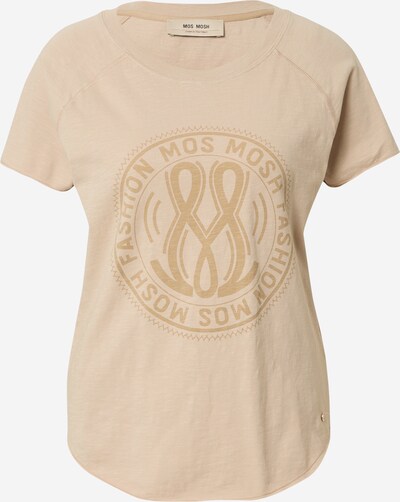 MOS MOSH Shirt in de kleur Beige / Donkerbeige, Productweergave