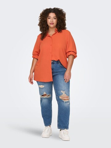 ONLY Carmakoma - Blusa em laranja