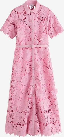Next Shirt dress in Pink: front