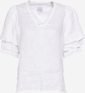 Line of Oslo - Blusa 'Pie' en blanco: frente