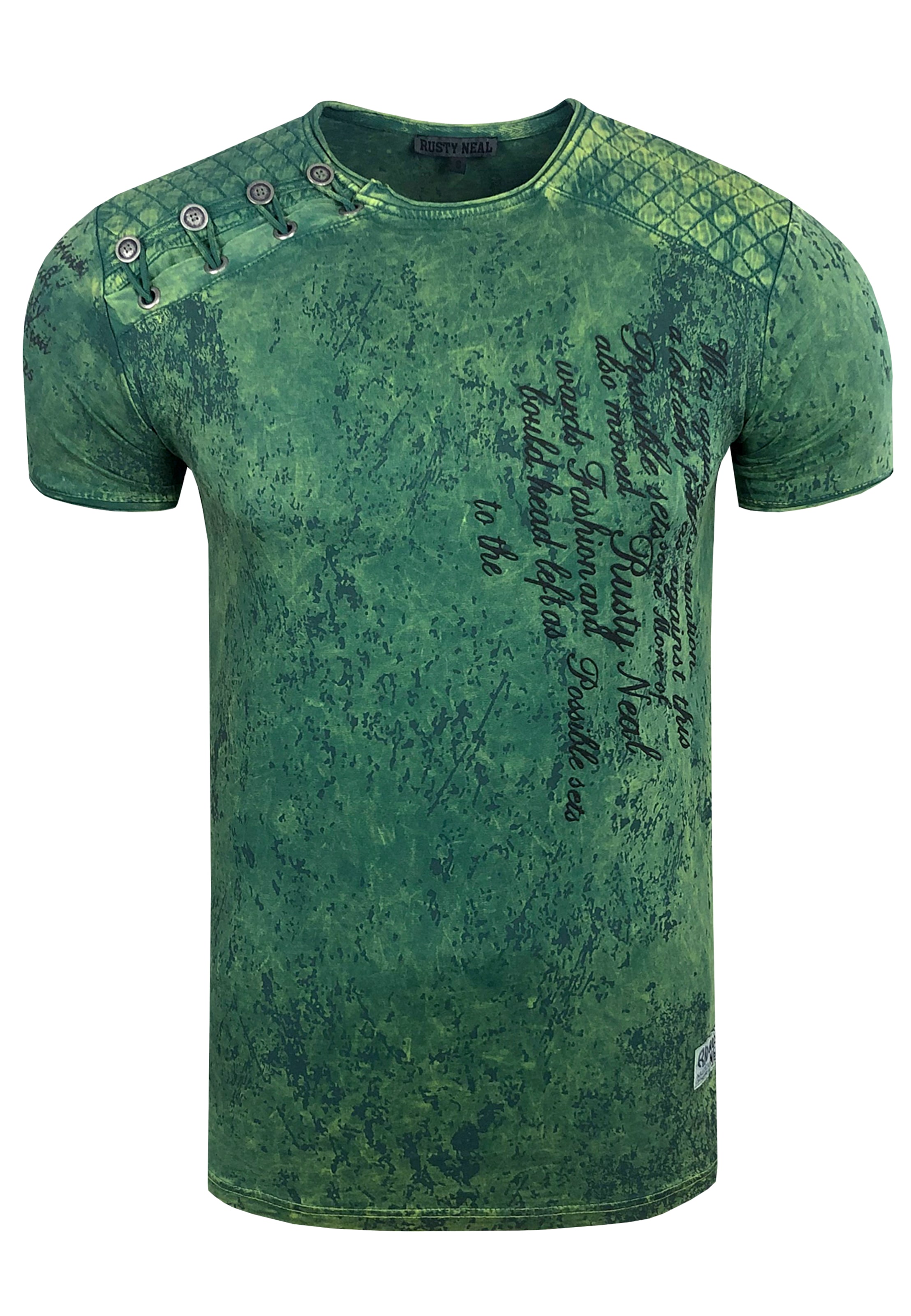 Rusty Neal T-Shirt in Grün: Vorderseite