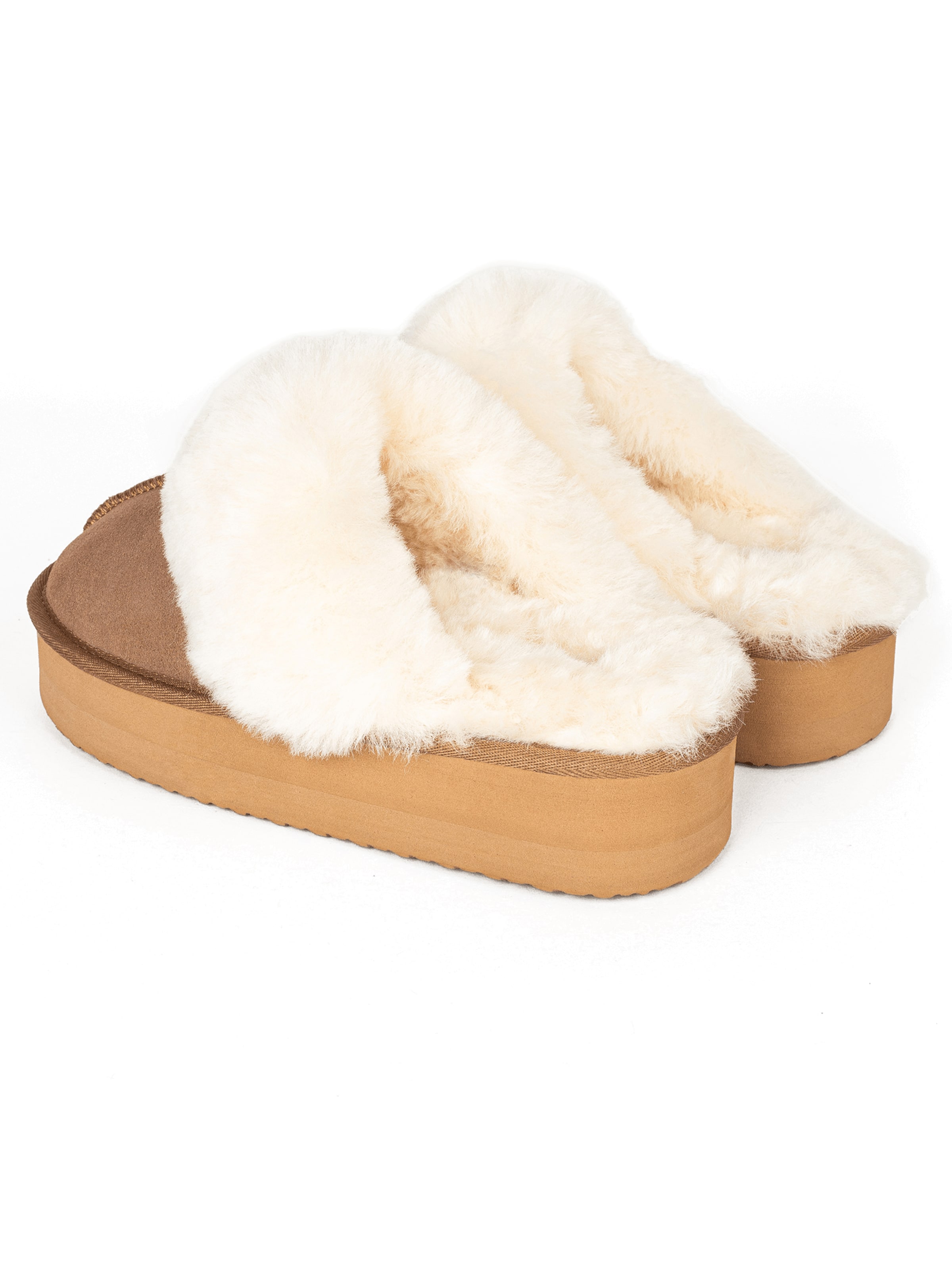 Pantoufle 'Emeline' Gooce en marron