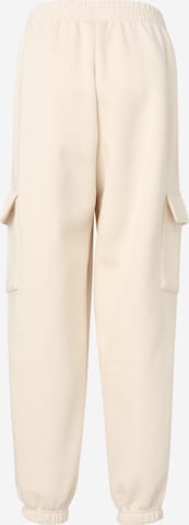 Tapered Pantaloni cargo 'ESS' di ADIDAS ORIGINALS in bianco