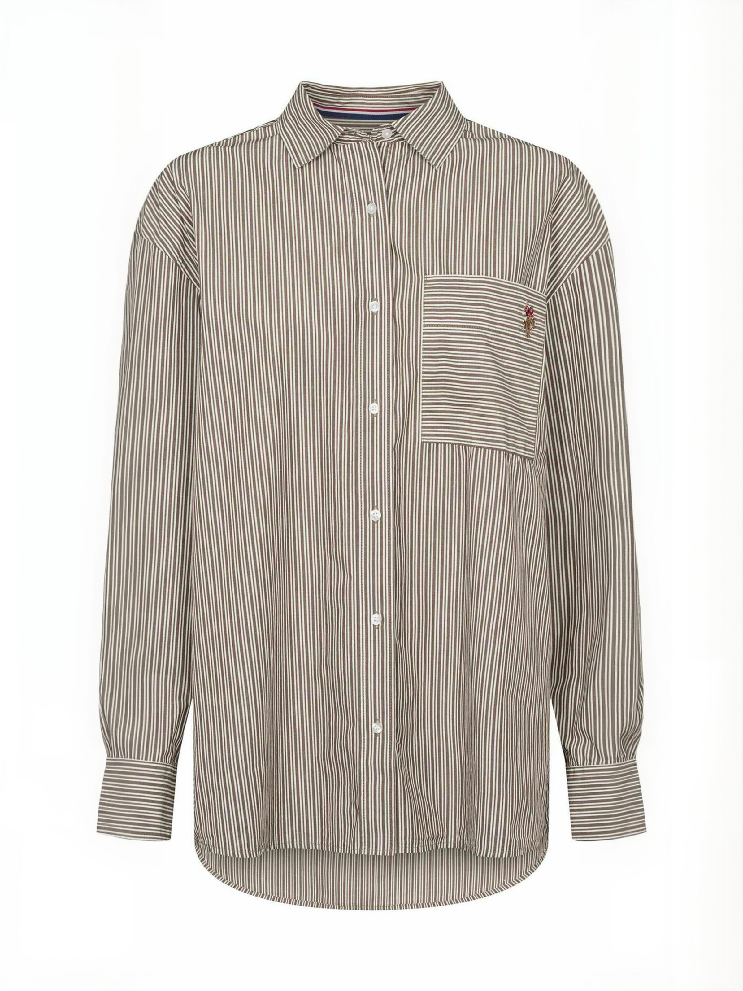 U.S. POLO ASSN. Shirts ' UWLiliena ' i brun: forside