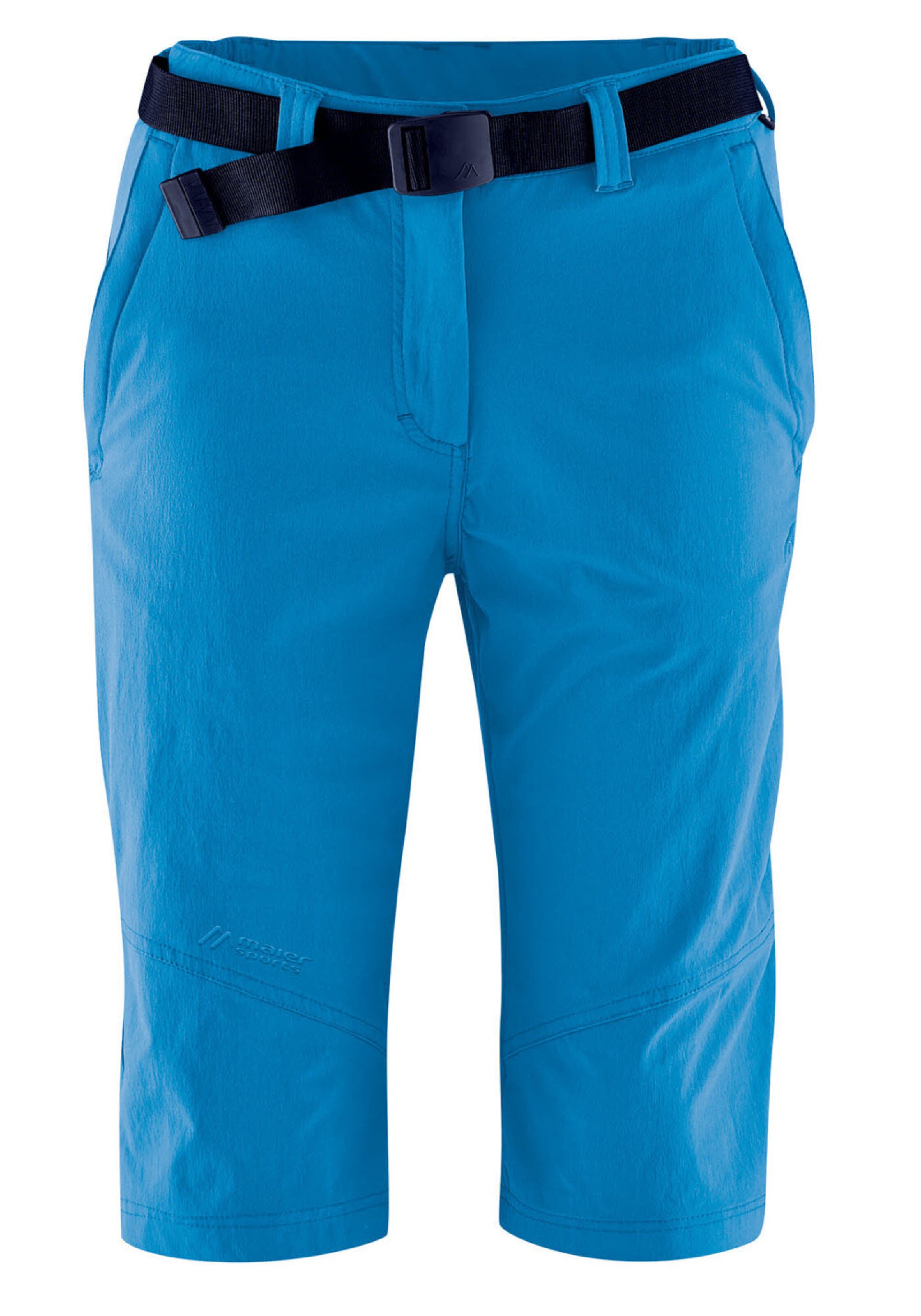 Maier Sports Slimfit Hose in Blau: Vorderseite